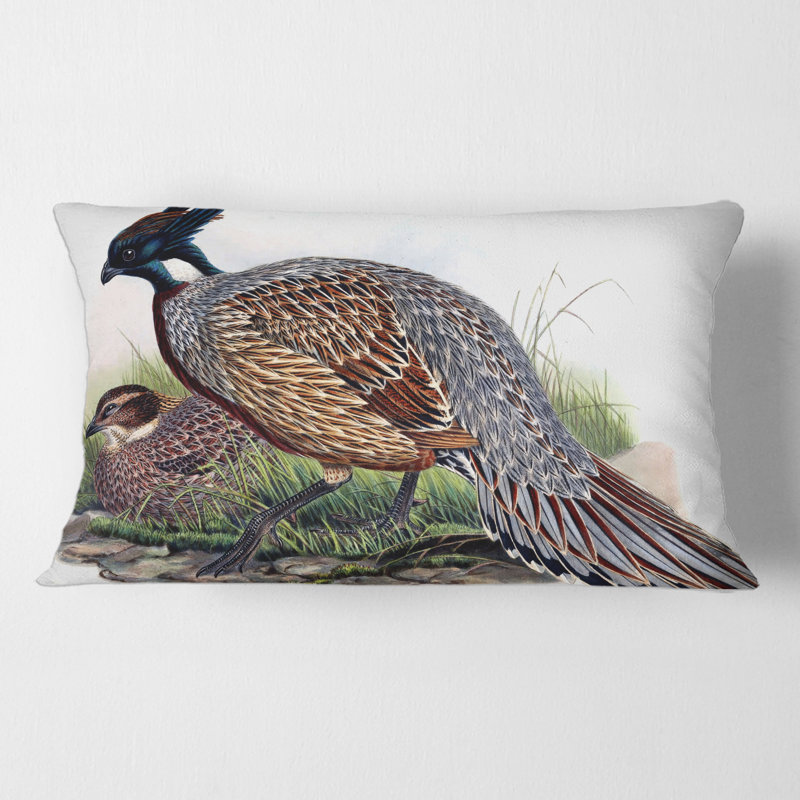 Housse de coussin rectangulaire Insert campagne