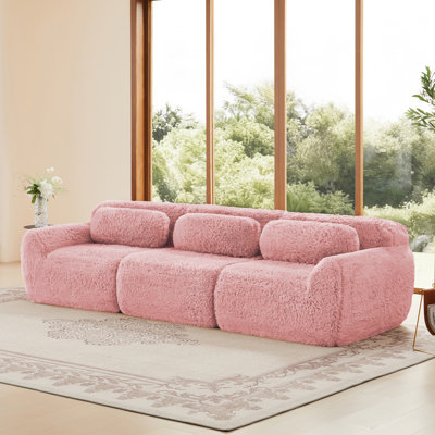 Canapé modulaire ergonomique doux et moelleux 39D