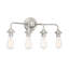 Éclairage pour meuble-lavabo 4 lumières Upney-925198971