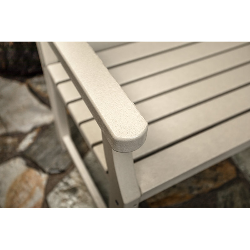 Chinoiserie Outdoor Bench, 34.95" H x 59.43" W x 23.21" D, Black