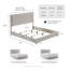 Ensemble de chambre à coucher 2 pièces Duckworth-920939781-920939779