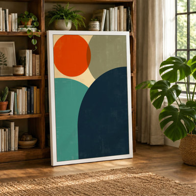 Colour Balance Mid-Century - Wrapped Canvas