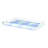 Hibiscus Acrylic Rectangle Decorative Tray-93454236-93454237