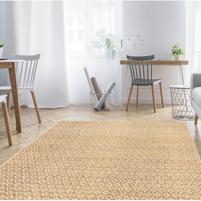 Tapis ivoire à tissage plat Mulvihill