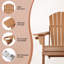 Chaise Adirondack pliante Azur-1004390834