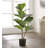 35.83'' Faux Fiddle Leaf Fig Tree in Freestanding