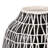 Modern Ceramic and Stoneware Vase with Embossed Geometric Pattern for Sleek Decorative Accent Display-874152401-901951437