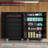 Tool Storage Cabinet Black With Wheels