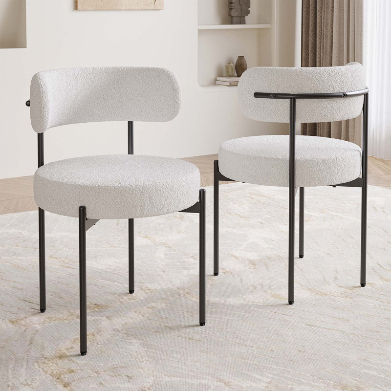 Ensemble de 4 chaises de salle à manger, Beige