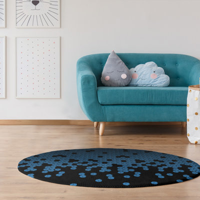 Chenille Geometric Indoor Rug