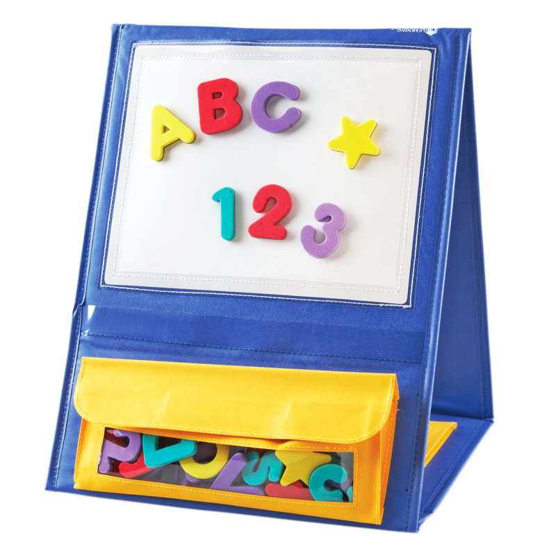 Double Sided Magnetic Tabletop Pocket Chart