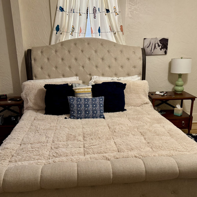Byourbed Alaskan Winters Oversized King Comforter – Arctic Wolf Plush, Coma Inducer - View #11
