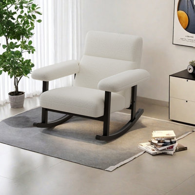 Chaise berçante ergonomique et confortable