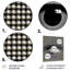 Oeil monochrome IV - Décoration murale géométrique moderne en métal - MT81704-87836518