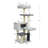 54" Cat Tree with Condo, Scratching Posts, and Rope Toy