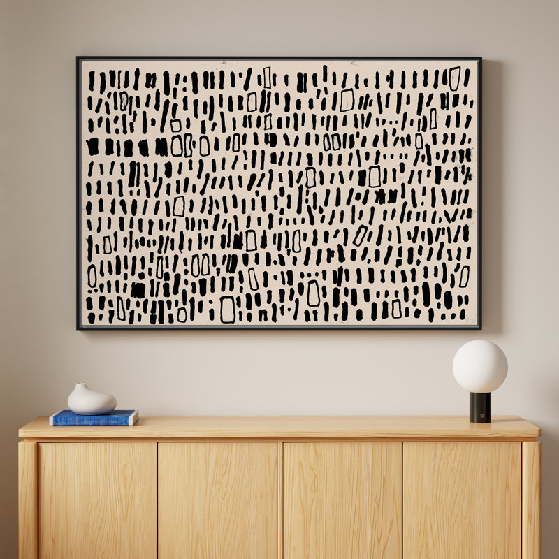 Timber Solid Wood Rectangle Acrylic Painting Print, 41.5" H x 61.5" W, Black