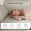 Canapé modulaire rembourré 4 places et 2 repose-pieds Acker Puff Cloud-1964625319-1968206806