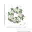 Couronne d'hortensia de jardin 24 po-781875831