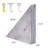 Euclide 2 Piece Corner Shelf-1446702840
