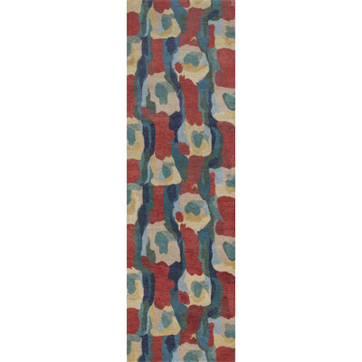 Kigali Hand Knotted Wool Geometric Area Rug