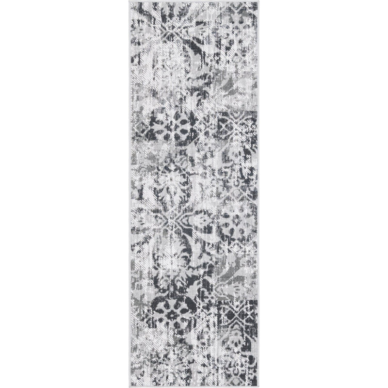 Floral Indoor Rug, Runner 2' x 6'1"