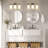 3-Light Dimmable Bathroom Vanity Light, Modern Light Fixtures with White Frosted Glass Shades (3 ST19 Bulbs Included)-1112253407