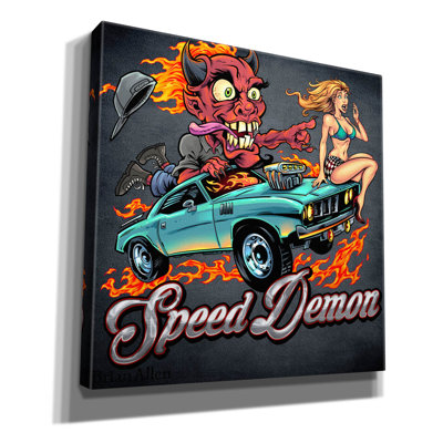 Arjan " Speed Demon Flaming Hot Rod "