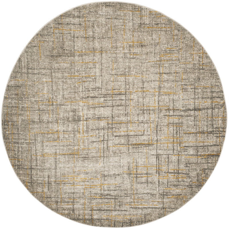 Tapis Charis Porcello, Rond 6 pi 7 po
