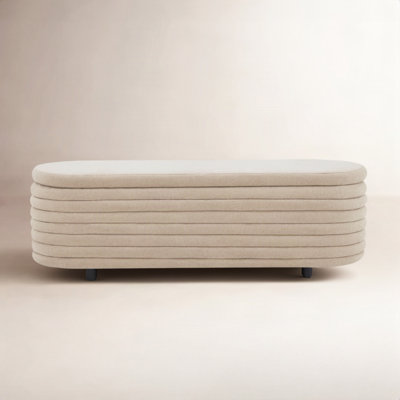 Delray Upholstered Flip Top Storage Bench