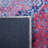 Ferrigno Oriental Cotton Red/Navy Area Rug-1580128742