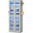67" Tall Gray Bookcase With Doors-399846711