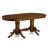 5 Piece Dining Room Table Set Includes an Oval Kitchen Table with Butterfly Leaf and 4 Dining Chairs, Espresso-259984964-259984962