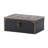 Makale Faux Leather Decorative Trunk