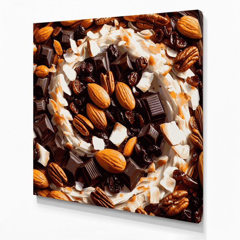 Art mural sur toile Desserts, H 12 po x l 12 po