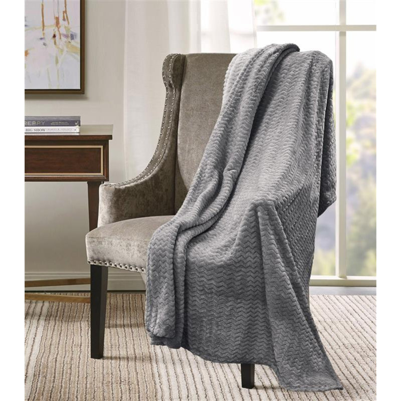 Balthasar Throw Blanket, Silver, W27 x L35cm