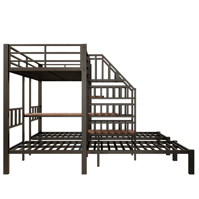 European Double (140 X 200 Cm) Bed Frame, Black