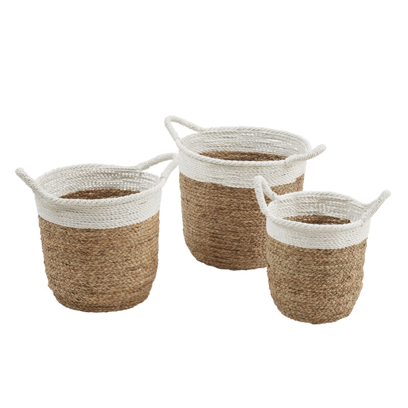 Saro Narelle Collection 80% Pandanus - 20% Plastic Basket
