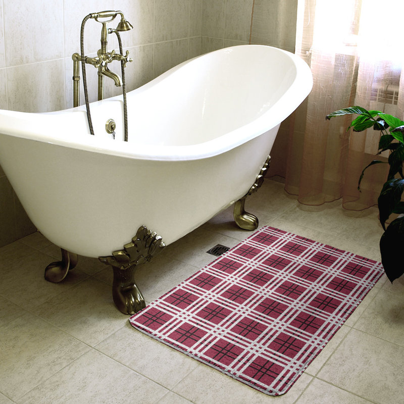Tapis pour salle de bain Philadelphia, l 17 po x L 24 po, Pink