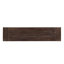 Banc en bois avec sablage brun foncé et structure en métal rustique blanc, hauteur de 17,5 po pour banc de finition pour l'extérieur