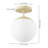 Statler Glass Semi Flush Mount-498178712
