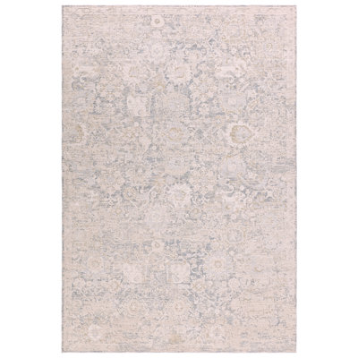 Tapis crème et bleu Twig ZAR02
