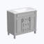 Meuble-lavabo de 36 pouces avec lavabo intÃ©grÃ©-1356397651