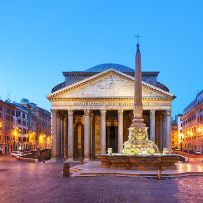 Pantheon, Rome by Fazon1 - Wrapped Canvas Print