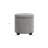 Mayen 19" Wide Round Storage Ottoman-413316583