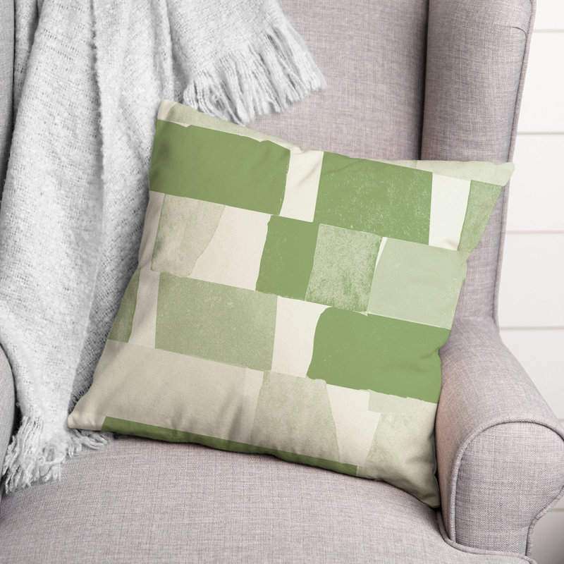 Coussin décoratif intérieur / extérieur, Vert