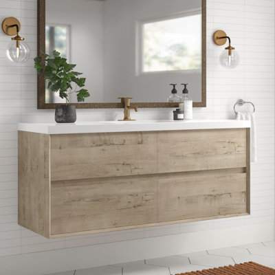 Meuble-lavabo simple l 59,25 po Seavy