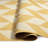 NICOLE MILLER NEW YORK Patio Country Calla Herringbone Indoor/Outdoor Area Rug, Yellow/Cream-67637696