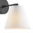 Ellyot 1-Light Wall Sconce in Black-201336293