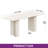 Brittay White Modern Rectangular Dining Table-425291370