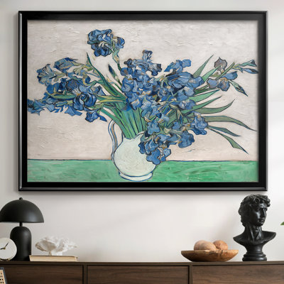 Irises-Vincent van Gogh-Framed Gallery Wrapped Canvas-1890